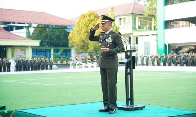 Kodam II/Sriwijaya Gelar Upacara Peringatan Hari Ulang Tahun (HUT) Ke-80 Proklamasi Kemerdekaan RI