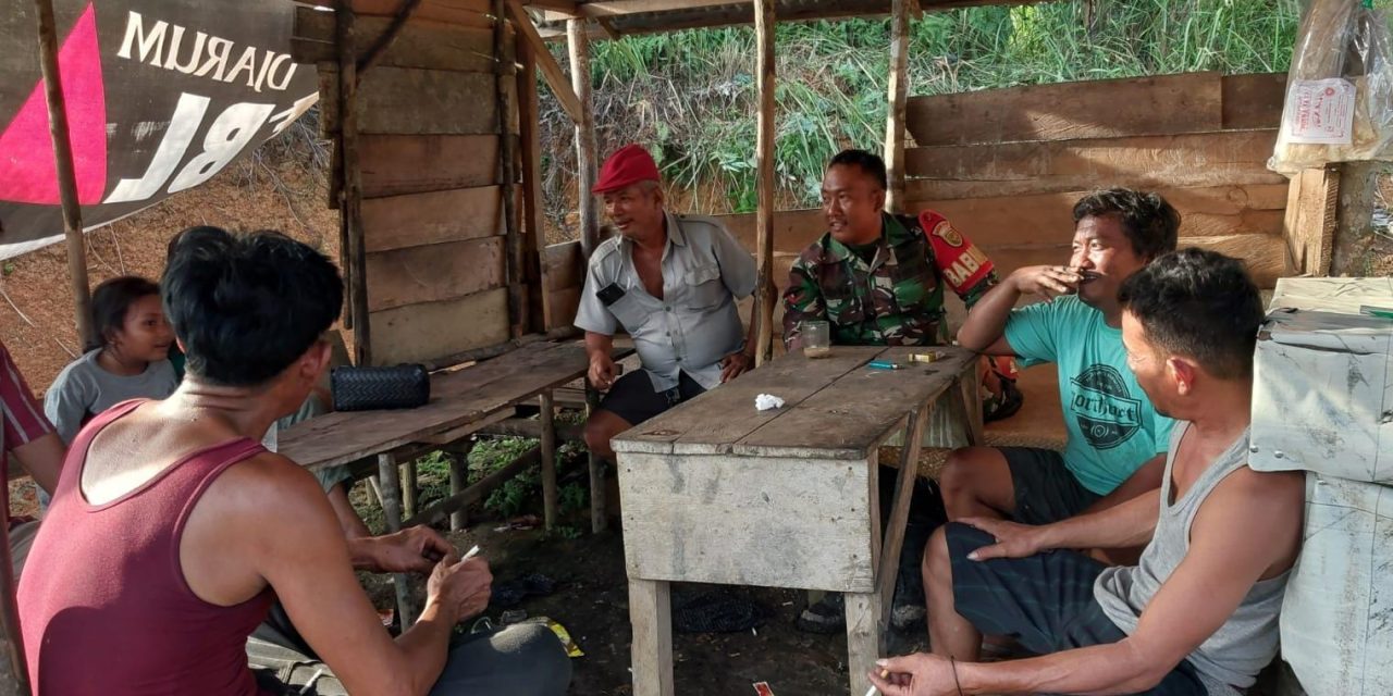 Merajut Kedekatan, Babinsa Taman Dewa Bangun Ruang Dialog dengan Warga