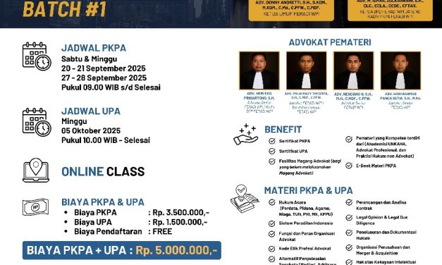 FERADI WPI Gelar PKPA & UPA Batch I Bersama Universitas Karya Husada Semarang