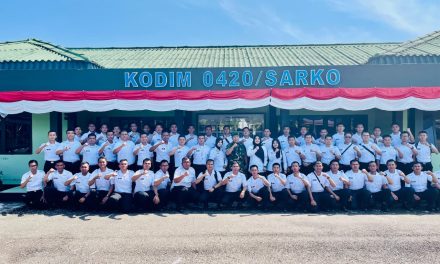 61 Peserta SPPI Gelombang 3 Resmi Lapor Penyelesaian Pendidikan di Makodim 0420/Sarko