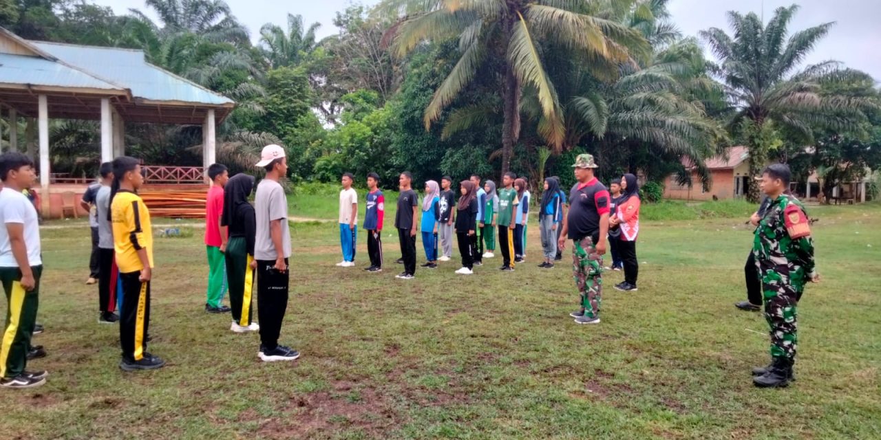 Babinsa Dampingi Latihan Paskibraka Sambut HUT RI ke-80
