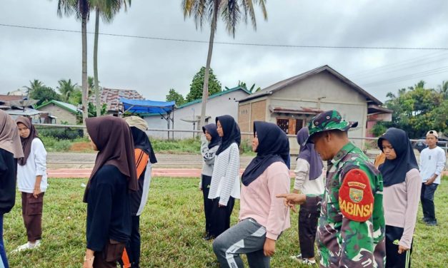 Babinsa Koramil 420-08/Tabir Asah Mental & Nasionalisme Paskibraka