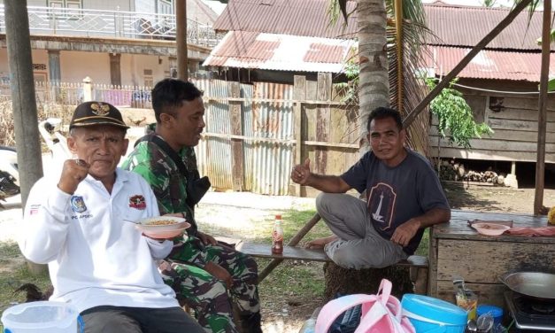 Babinsa Rejosari Perkuat Sinergi Lewat Komsos Bersama Para Kadus