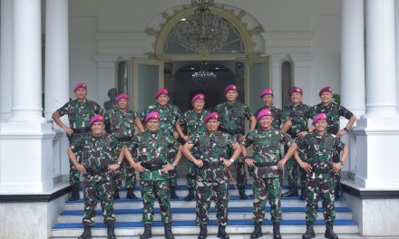 Pangkormar Kukuhkan Kepala Staf Korps Marinir