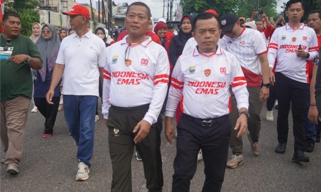 Jalan Santai, Langkah Nyata: Korem 042/Gapu dan Forkopimda Jambi Rayakan Semangat Kemerdekaan