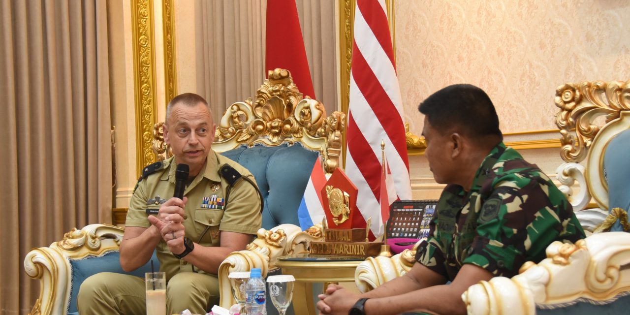 Kas Kormar Terima Komandan Marinir Belanda: Diplomasi Militer dan Harapan Kerja Sama Pendidikan