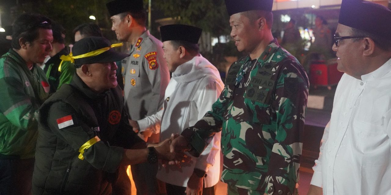 1000 Lilin untuk Persatuan: Danrem 042/Gapu Hadiri Doa Bersama Polda Jambi