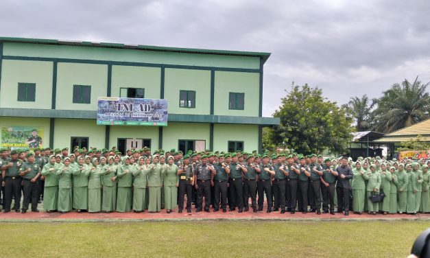Meriah dan Penuh Kehangatan, Letkol Inf Yakhya Wisnu Arianto Resmi Disambut Sebagai Dandim 0420/Sarko