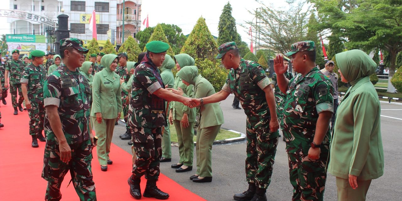 Kunker Pangdam XX/TIB, Perkuat Kebersamaan dan Profesionalisme Prajurit
