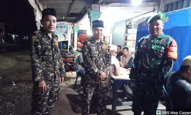 Sinergi TNI, Ormas, dan Pol PP Gelar Patroli Malam di Sarolangun