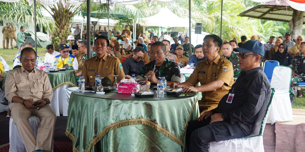 Danrem 042/Gapu Tegaskan Komitmen Dukung Ketahanan Pangan Lewat Gerakan Tanam Serentak di Batanghari