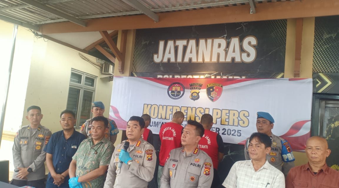 Polresta Jambi Amankan Tiga Pelaku Pengrusakan dan Penjarahan Saat Unjuk Rasa