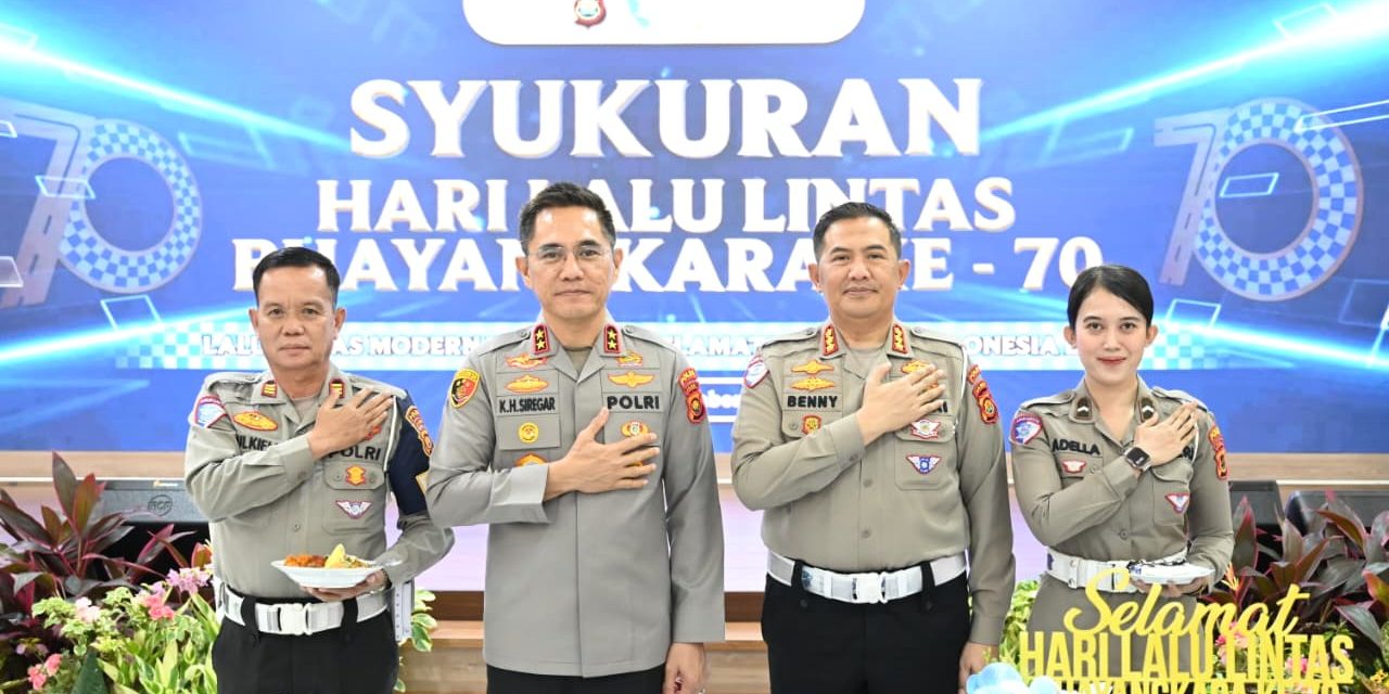 Syukuran HUT Lalu Lintas Bhayangkara ke-70: Momentum Inovasi Menuju Indonesia Emas