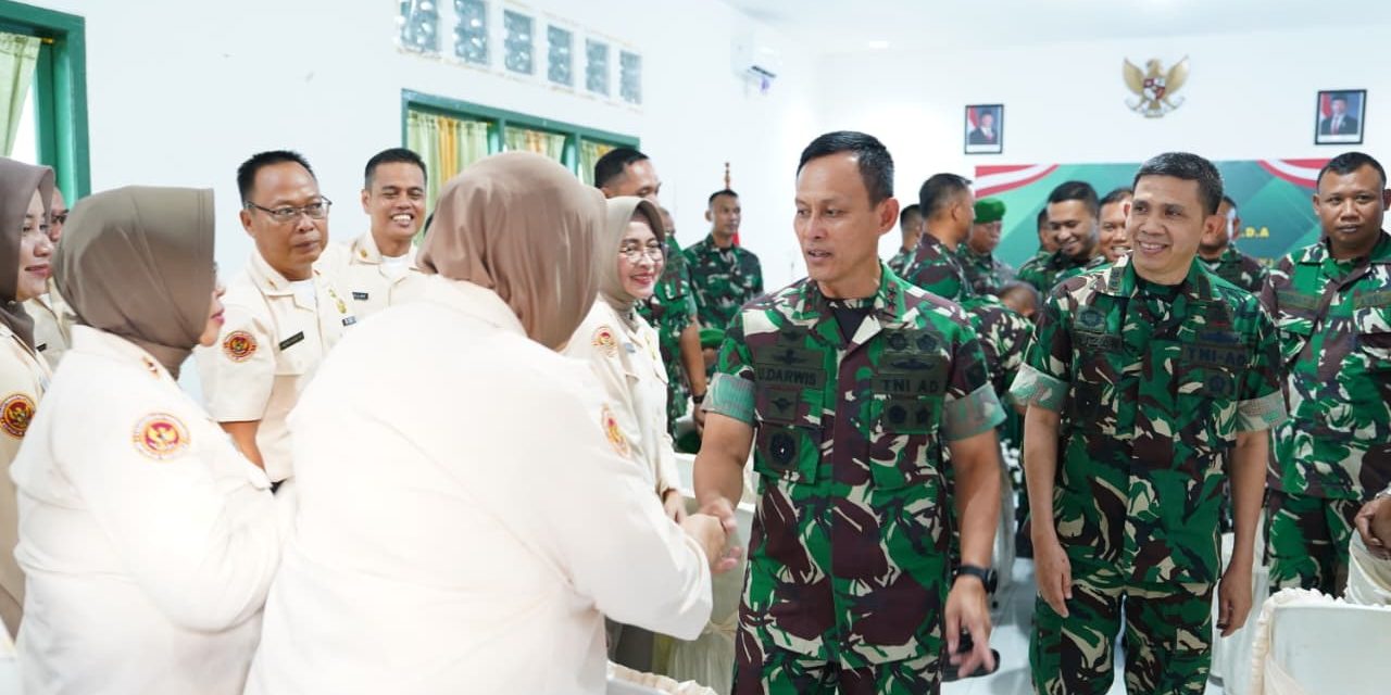 Perkuat Pembinaan Mental Prajurit, Pangdam II/Sriwijaya Kunjungi Bintaljarahdam