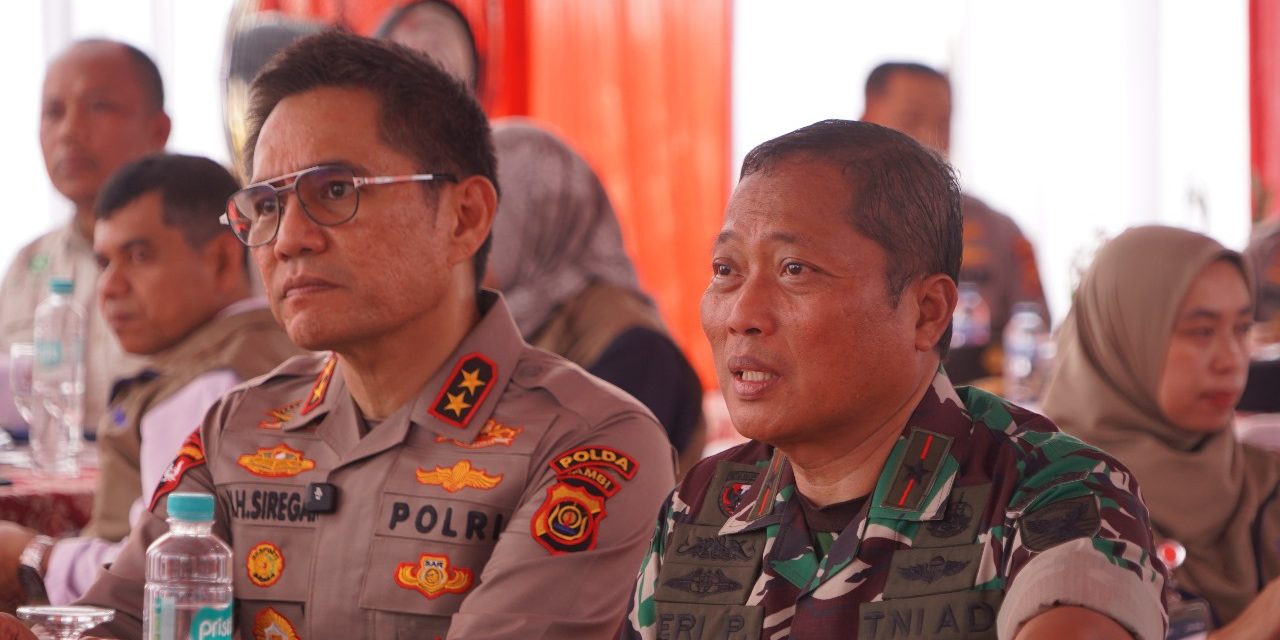Danrem 042/Gapu Panen Raya Jagung Serentak di Tanjab Timur, Dukung Swasembada Pangan Nasional