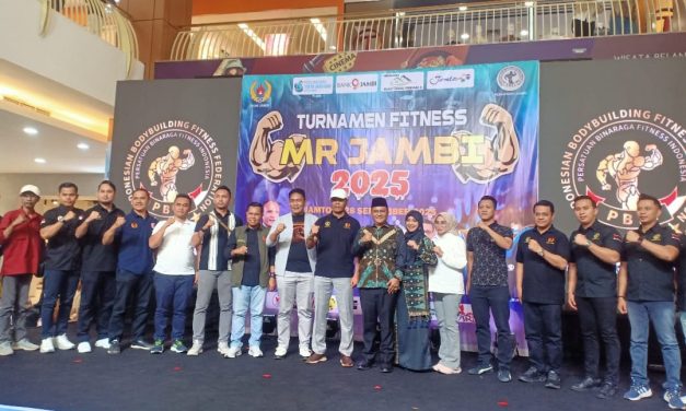 Turnamen “MR JAMBI 2025” Sukses Digelar, Cetak Bibit Atlet Fitness Berbakat