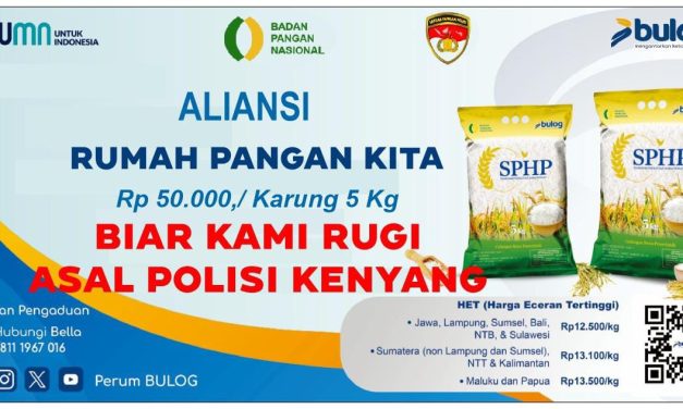 Sedarurat Itukah Negeri Ini, Hingga Polisi Harus Menjual Beras?