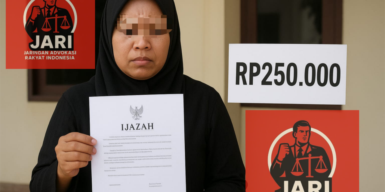 Ijazah Ditahan, JARI Tegas: SMK PGRI 2 Kota Jambi Diduga Lakukan Pungutan Ilegal