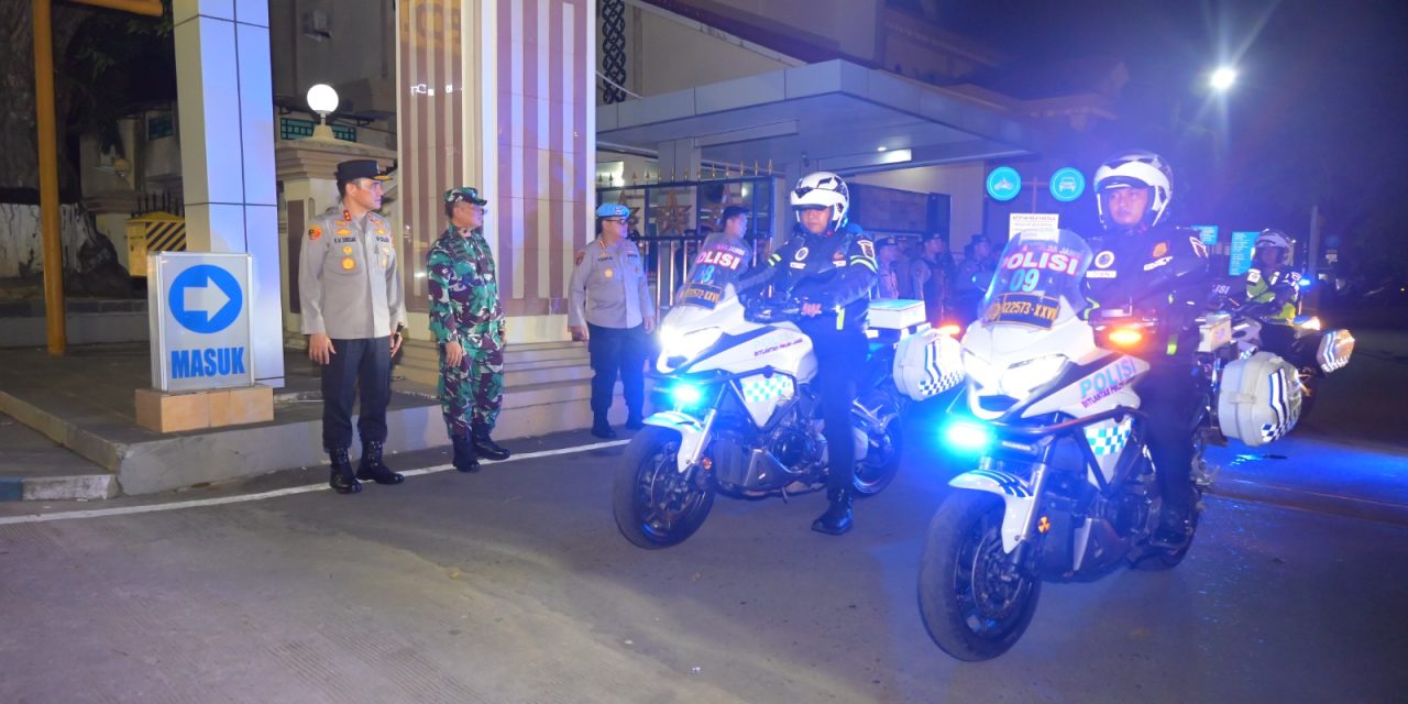 Patroli Gabungan Pastikan Keamanan Jambi Terkendali