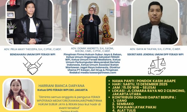 FERADI WPI Siap Gelar Charity & Christmas Celebration: Uluran Tangan untuk Harapan di Panti Asuhan