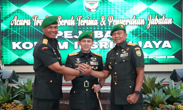 Selamat Datang Brigjen Iwan Ma’ruf Resmi Jabat Kasdam II/Sriwijaya