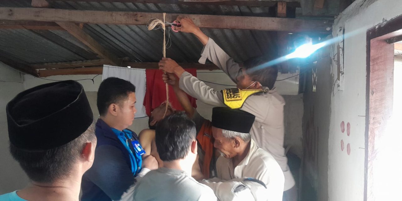 Warga Lebak Bandung Tewas Gantung Diri, Polisi Lakukan Olah TKP