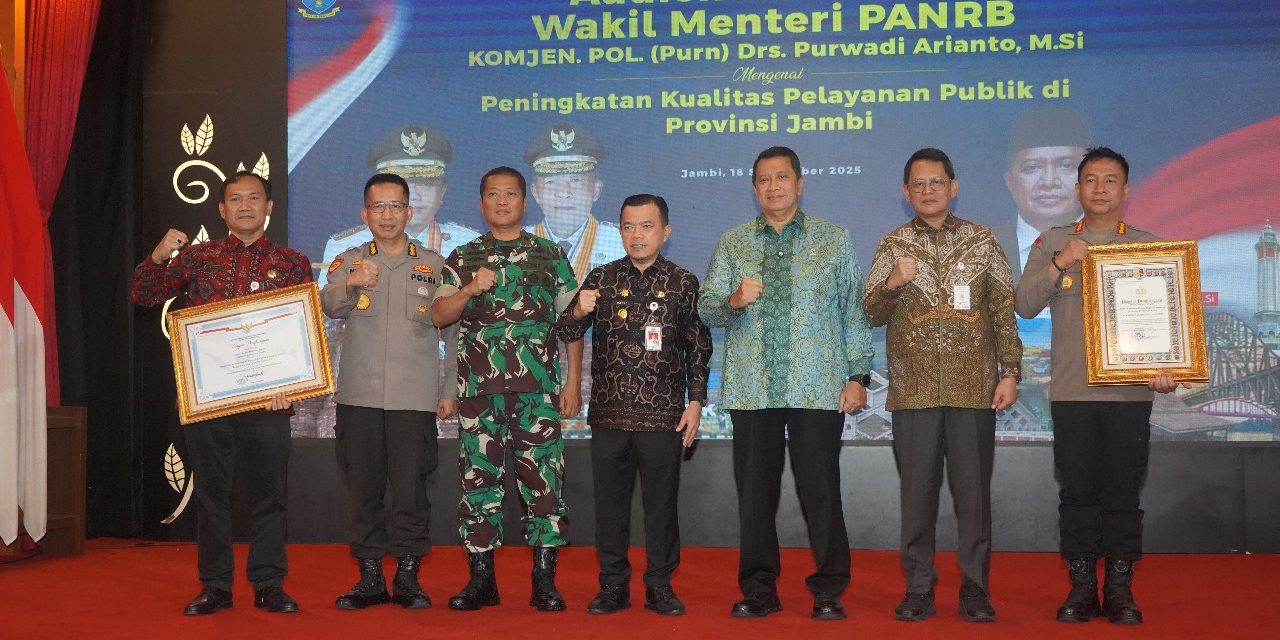 Danrem 042/Gapu Hadiri Audiensi Bersama Wamen PANRB: Dorong Transformasi Pelayanan Publik di Jambi