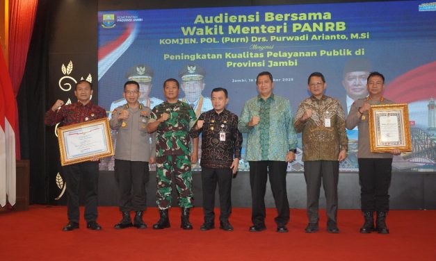 Danrem 042/Gapu Hadiri Audiensi Bersama Wamen PANRB: Dorong Transformasi Pelayanan Publik di Jambi