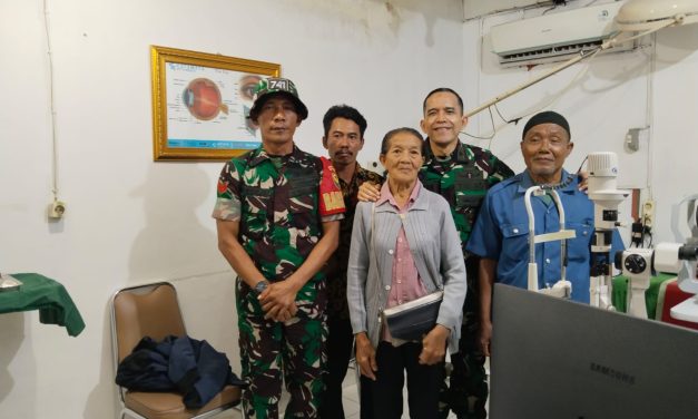 TNI Prima Hadir untuk Rakyat : “Operasi Katarak Bantu Warga Sungsang Kembali Melihat Terang”