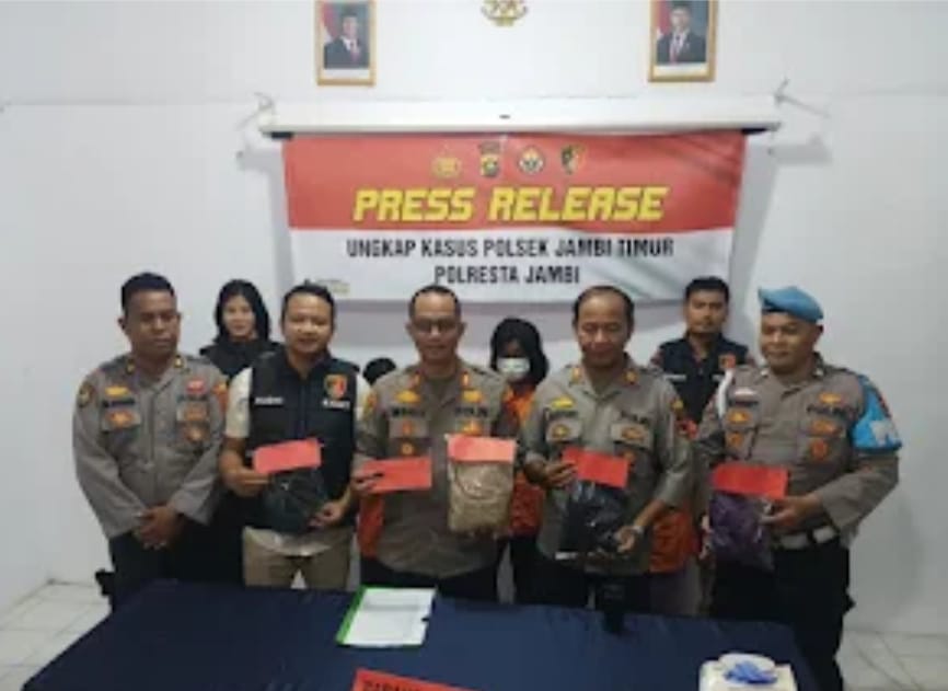 Polsek Jambi Timur Amankan Tiga Emak-Emak Sindikat Copet di Pasar