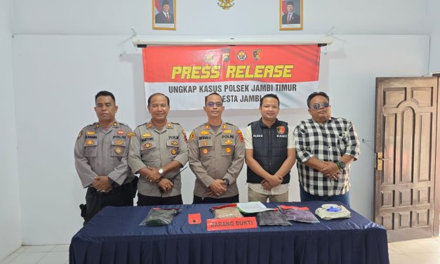 Polsek Jambi Timur Catat 72 Kasus, 83 Persen Berhasil Diselesaikan