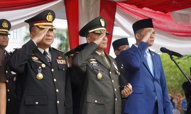 Danrem 042/Gapu Bersama Forkopimda Jambi Kokohkan Persatuan di Hari Kesaktian Pancasila