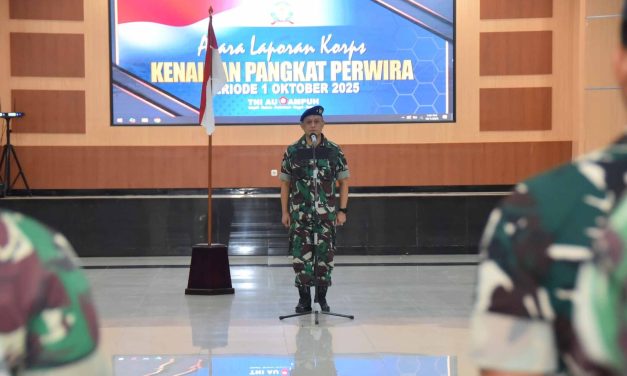 Koharmatau Kukuhkan 24 Perwira Naik Pangkat, Momentum Pengabdian dan Kebanggaan