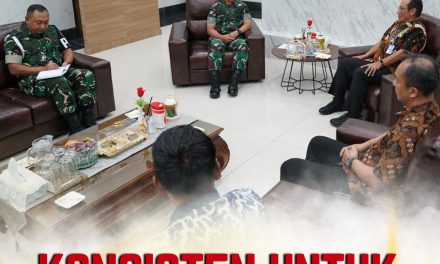 Komitmen Perangi Narkoba, Pangdam II/Sriwijaya Terima Audiensi Kepala BNNP Sumsel