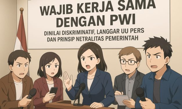 Monopoli Organisasi Pers Cederai Demokrasi: SWI Tantang Diksi “Wajib PWI” ala Komdigi