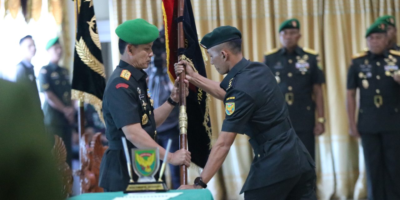 Pangdam II/Sriwijaya Pimpin Sertijab Lima Pejabat Kodam II/Sriwijaya