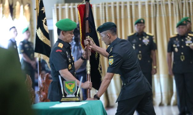 Pangdam II/Sriwijaya Pimpin Sertijab Lima Pejabat Kodam II/Sriwijaya