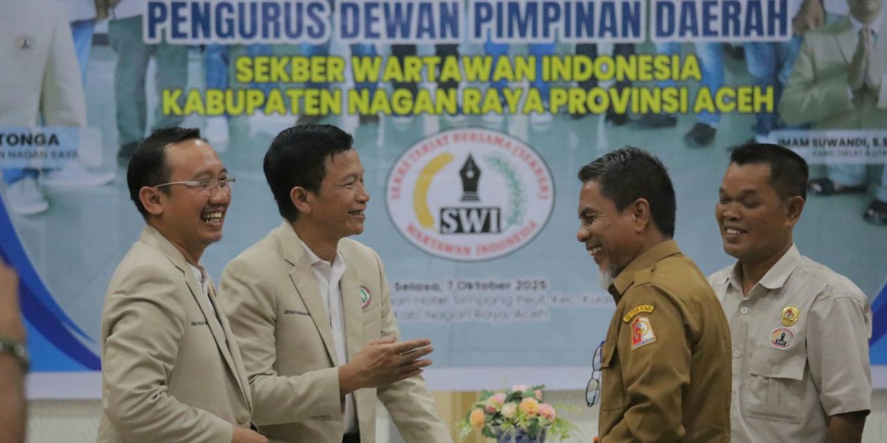 SWI Nagan Raya Apresiasi Dukungan Forkopimda, OKP, dan Rekan Media