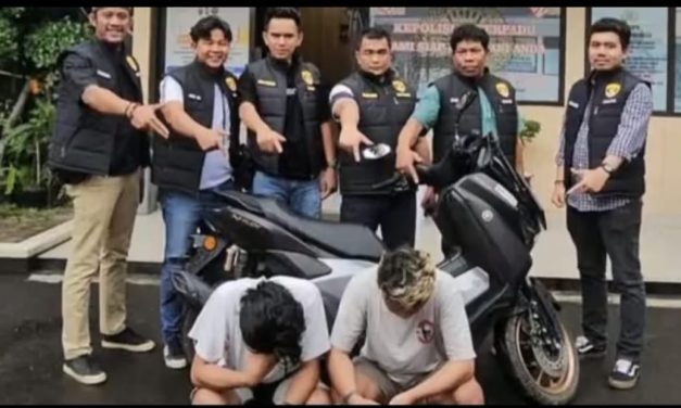 Kapolsek Jelutung Turun Gunung, Dua Pelaku Curanmor Diringkus Hingga ke Ciparay Jawa Barat
