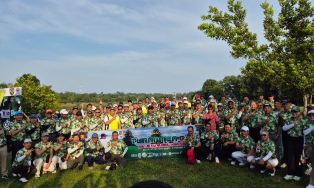Pangdam II/Sriwijaya Resmi Tutup Turnamen Golf HUT Ke-80 TNI di Belitung