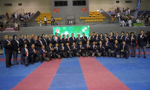 Rangkaian HUT Ke-80 TNI, Kodam II/Sriwijaya Gelar Open Turnamen Karate Piala Pangdam II/Sriwijaya