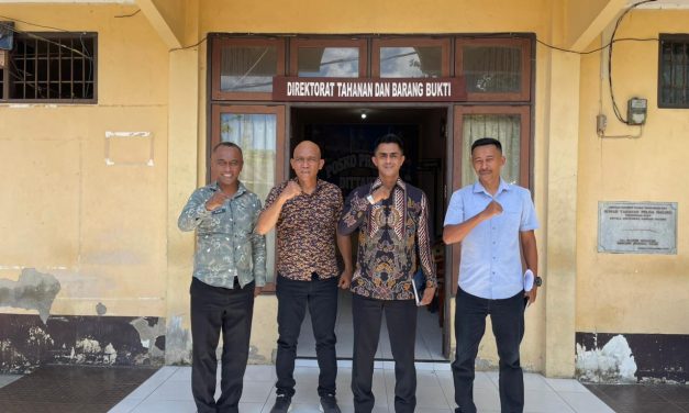 Guna Tingkatkan Pelayanan dan Pengawasan Tahanan, Karutan Ambon Perkuat Kolaborasi dengan Dir Tahti Polda Maluku
