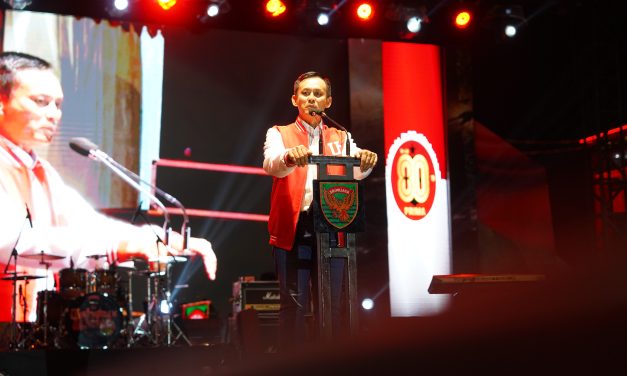 Meriah, Prajurit dan Rakyat Membaur di Panggung Hiburan HUT Ke-80 TNI di BKB Palembang