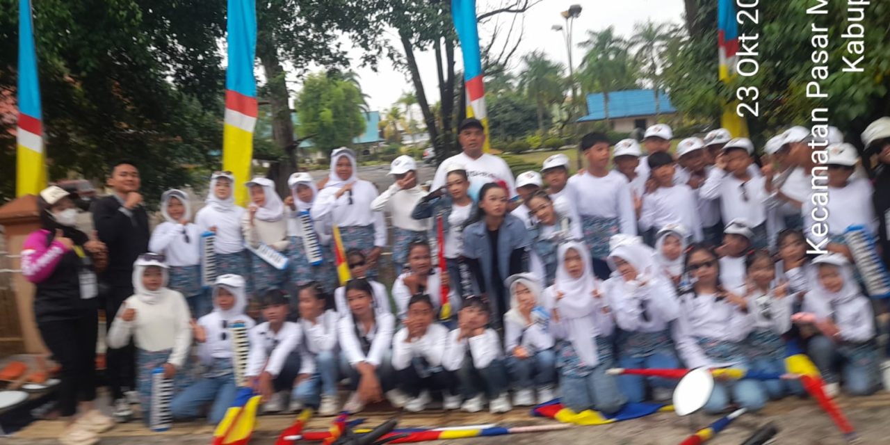 Semangat Tanpa Henti! SD 100 Bungo Dani Tunjukkan Taji di Kejuaraan Marching Band Bupati Cup 2025