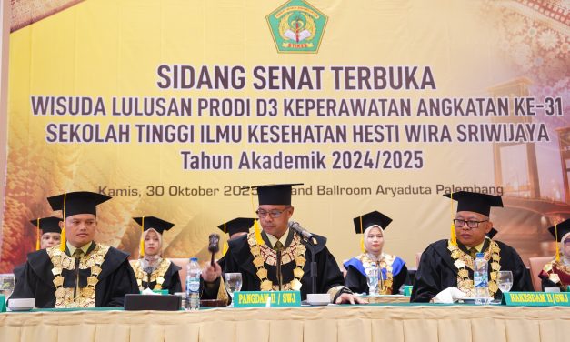 Wisuda Lulusan D-III Keperawatan STIKES Hesti Wira Sriwijaya Angkatan XXXI, Kapoksahli Pangdam II/Swj : “Berikan Pelayanan Kesehatan Terbaik Kepada Masyarakat”