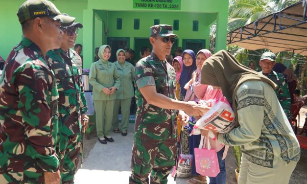 Tinjau Progres TMMD Ke-126 Kodim 0404/Muara Enim, Pangdam II/Sriwijaya : “Hasil TMMD Harus Dapat Dirasakan Langsung Oleh Masyarakat”