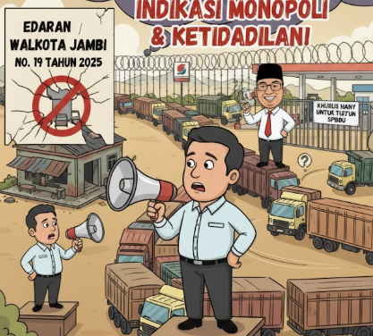 LPKNI Soroti Edaran Walikota Jambi Soal Pembatasan SPBU: Indikasi Monopoli dan Ketidakadilan