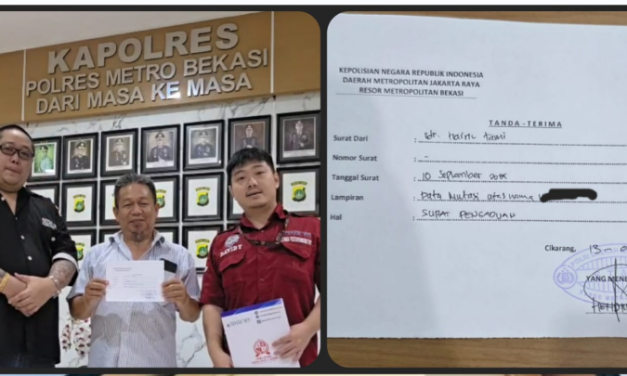 Aduan Dugaan Tindak Pidana Lebih dari Sebulan Belum Ditindaklanjuti, Kuasa Hukum Pertanyakan Respons Polres Metro Bekasi