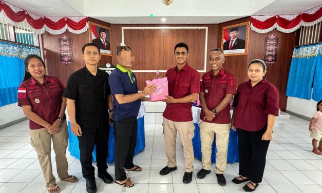 Rutan Ambon Beri Perhatian Khusus bagi WBP Lansia Lewat Bantuan Vitamin