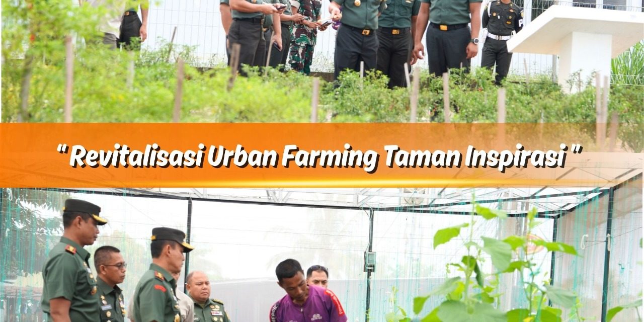 Pangdam II/Sriwijaya Tinjau Rehab Swadaya dan Revitalisasi Fasilitas Pendidikan, Perumahan Prajurit, dan Program Urban Farming Kodam II/Swj di Palembang